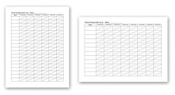 temperature-log-charts